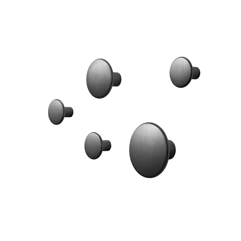 Dots Metal Set of 5 - Black Erbjudandepris